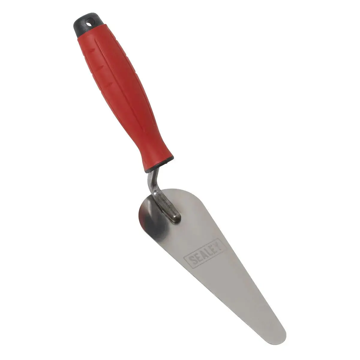Sealey Stainless Steel Narrow Gauging Trowel - Rubber Handle - 160Mm 1