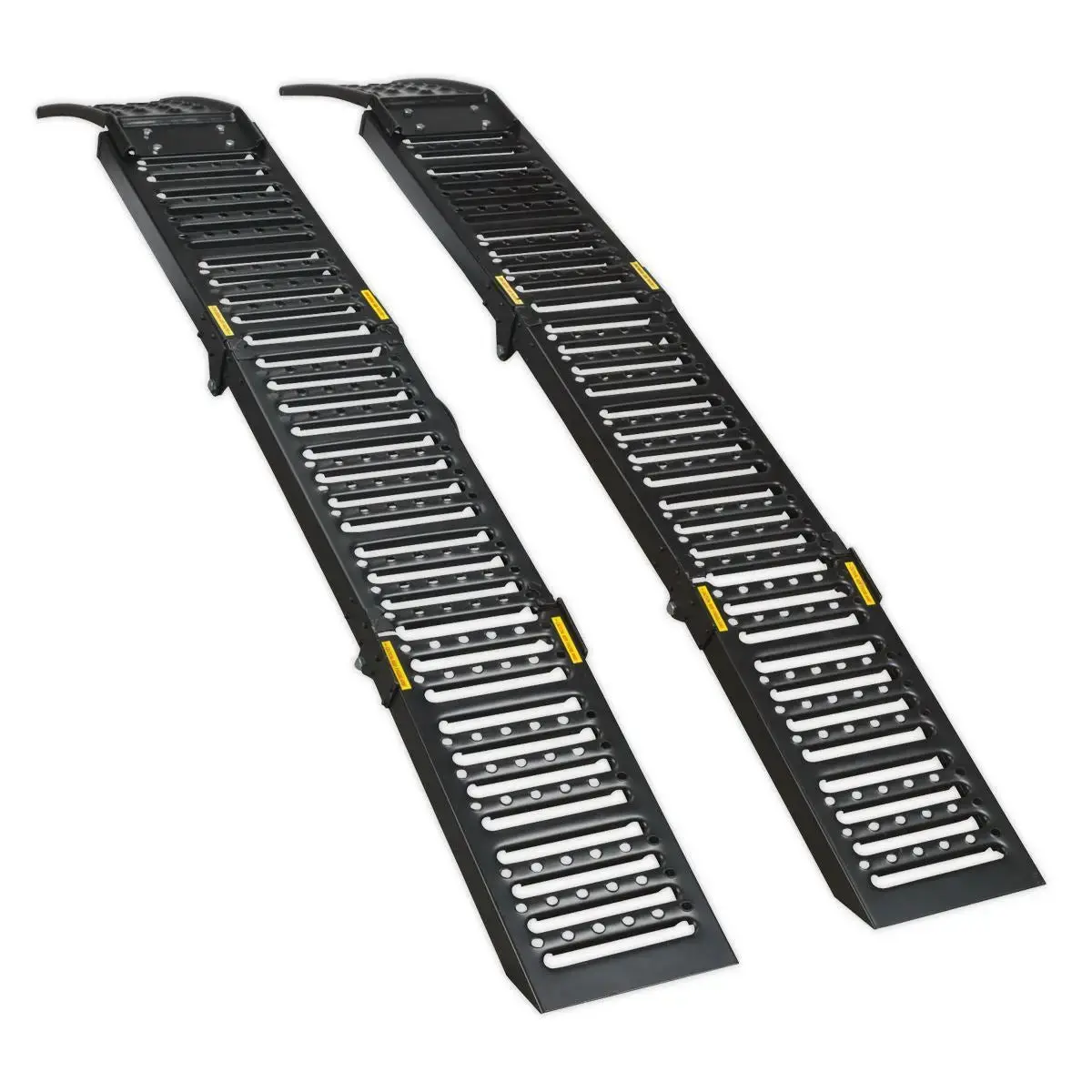 Sealey Steel Folding Loading Ramps 500Kg Capacity - Pair 1