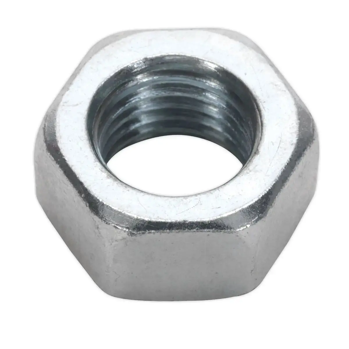 Sealey Steel Nut Din 934 - M16 Zinc Pack Of 25 1