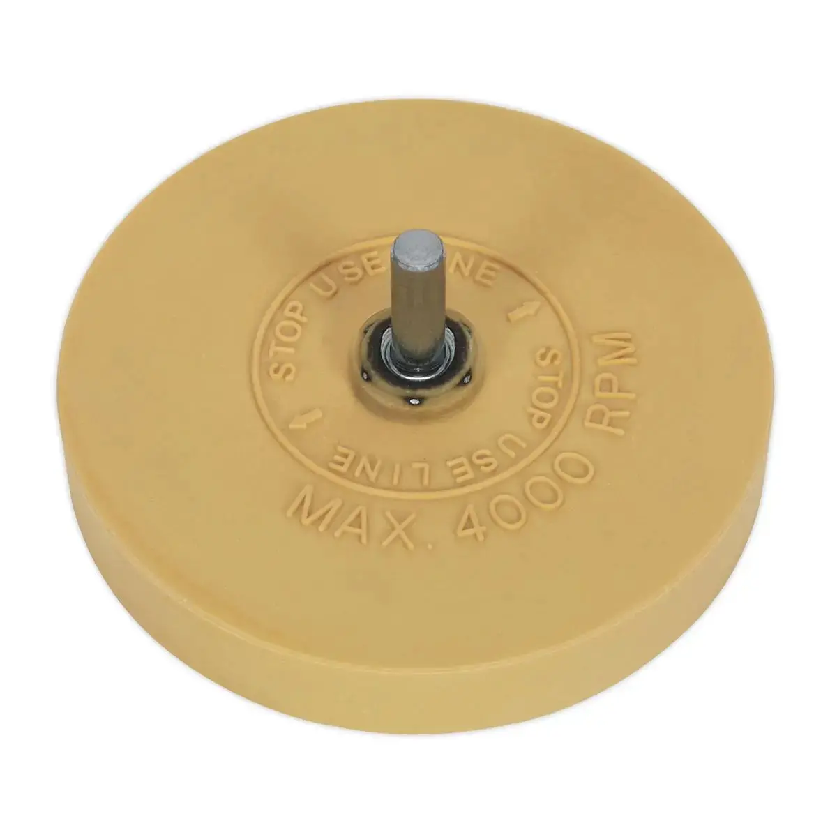 Sealey Stripe Removing Pad Ø88 X 15Mm, 6Mm Mandrel 1
