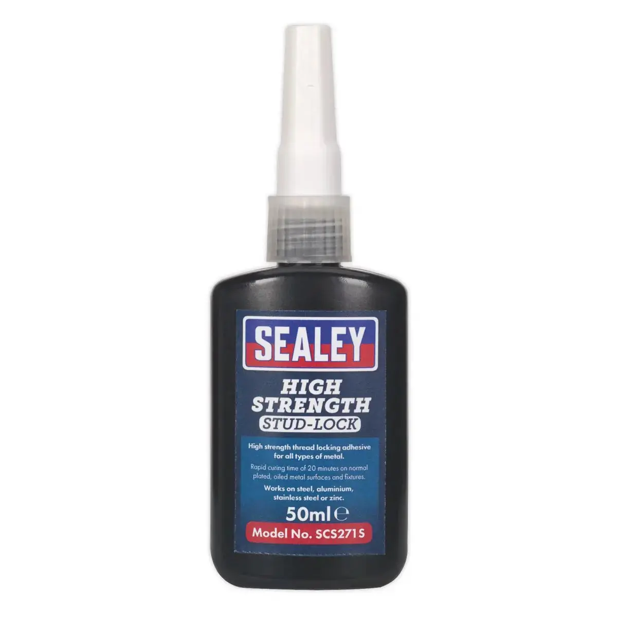 Sealey Stud Lock High Strength 50Ml Metal Fixing Glue Adhesive 1