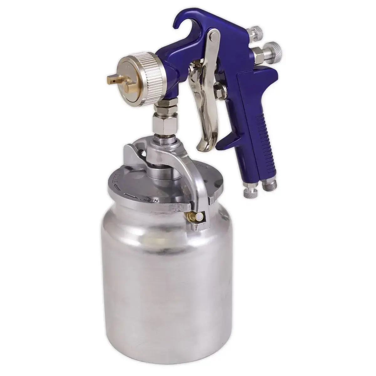 Sealey Suction Feed Spray Gun 1.7Mm Set-Up 1