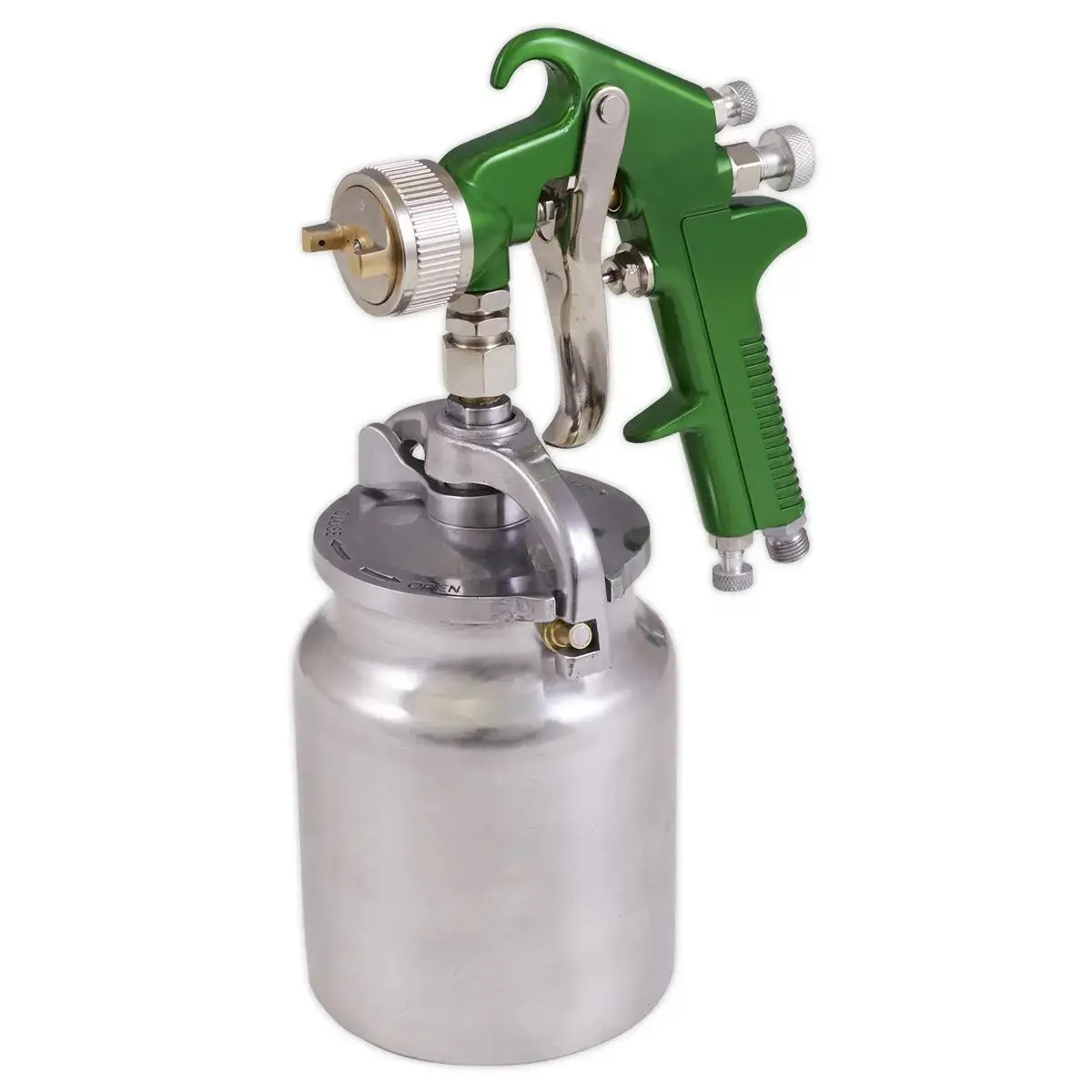 Sealey Suction Feed Spray Gun 2.5Mm Set-Up 1