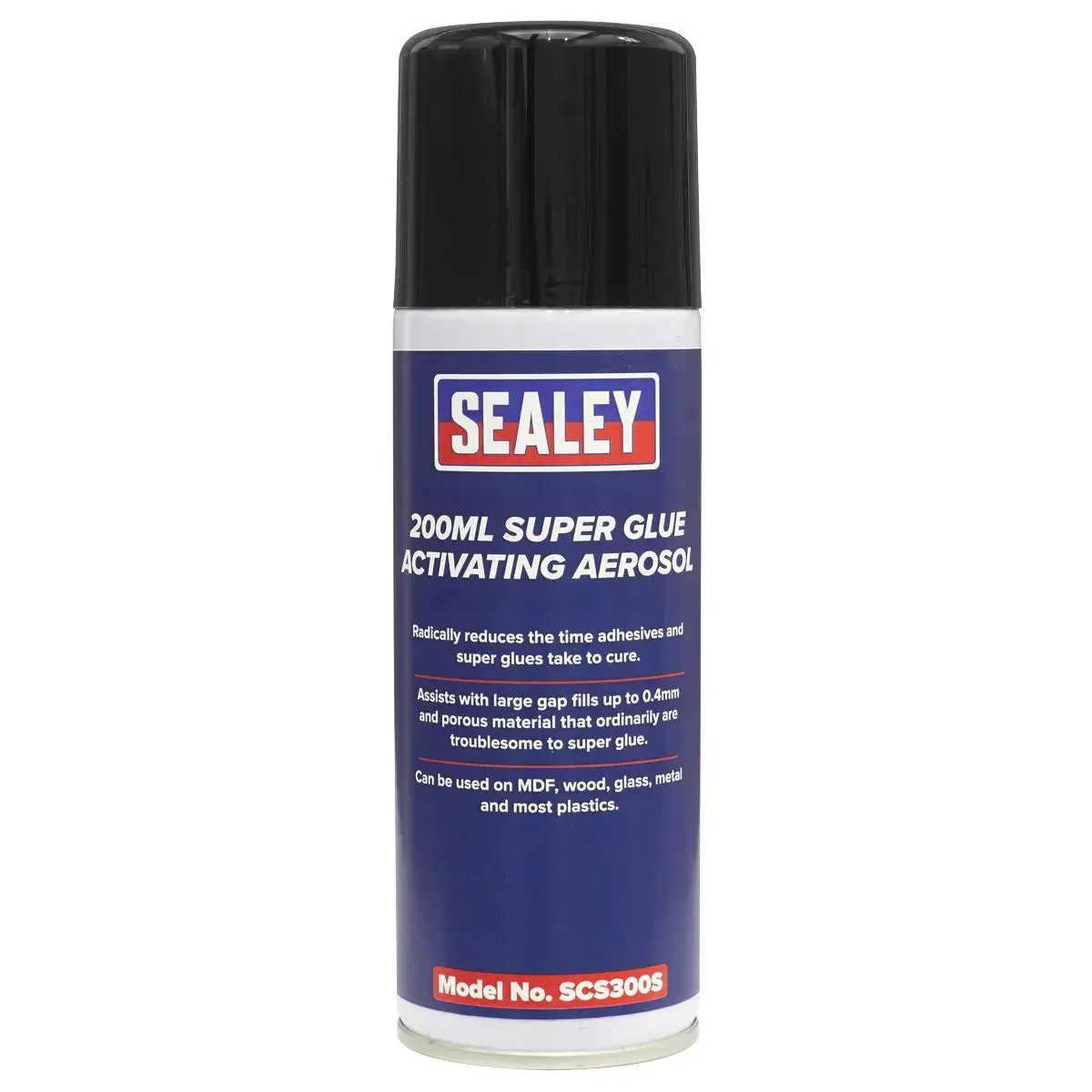 Sealey Super Glue Activating Aerosol 200Ml Pack Of 6 1