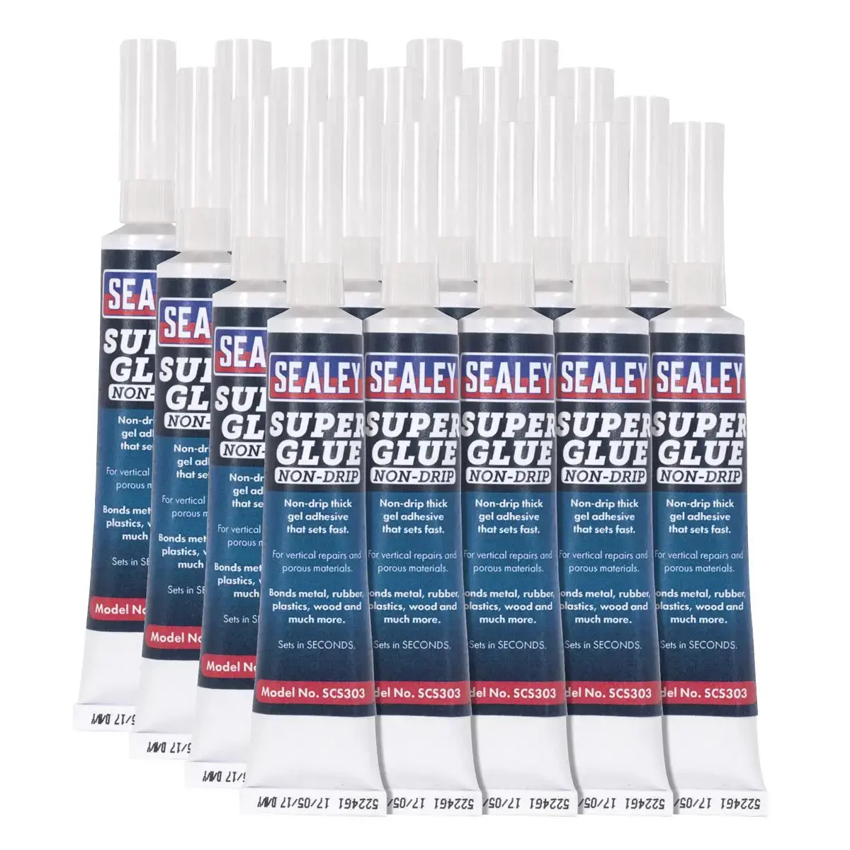 Sealey Super Glue Non-Drip Gel 20G Pack Of 20 1