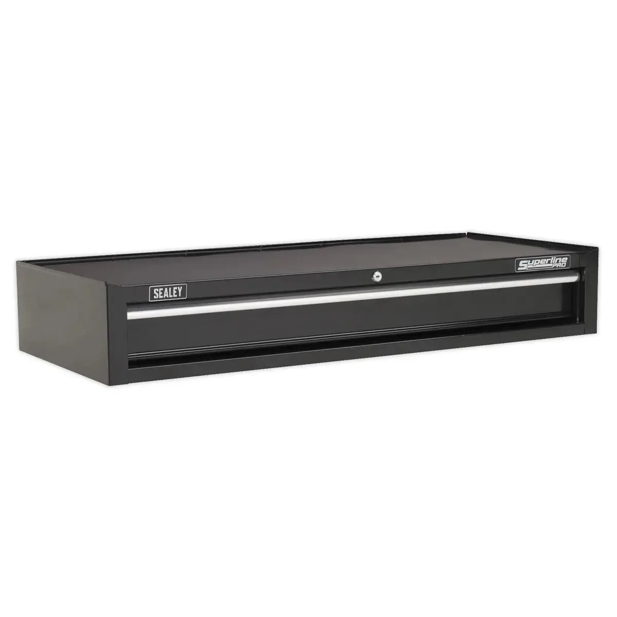 Sealey Superline Pro Mid-Box Tool Chest 1 Drawer With Ball-Bearing Slides Heavy-Duty- Black 1