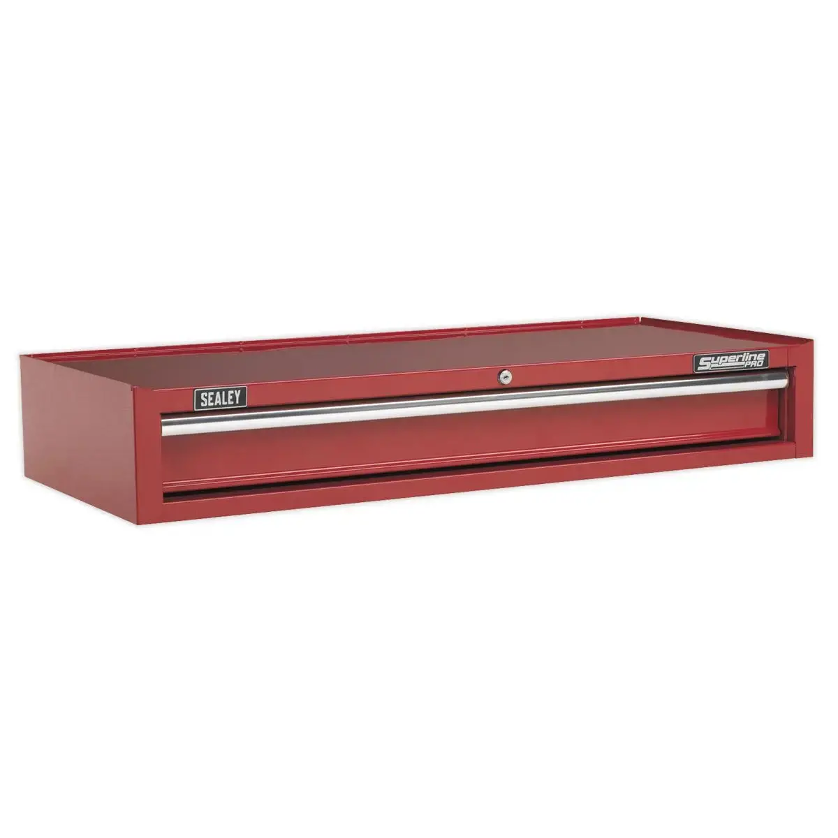 Sealey Superline Pro Mid-Box Tool Chest 1 Drawer With Ball-Bearing Slides Heavy-Duty- Red 1