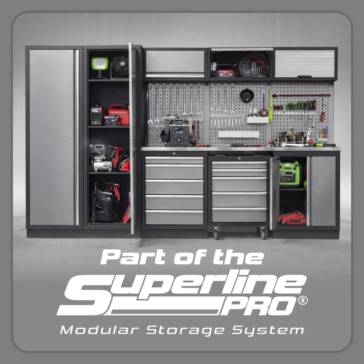 Sealey Superline Pro Modular 7 Drawer Cabinet 680Mm 2