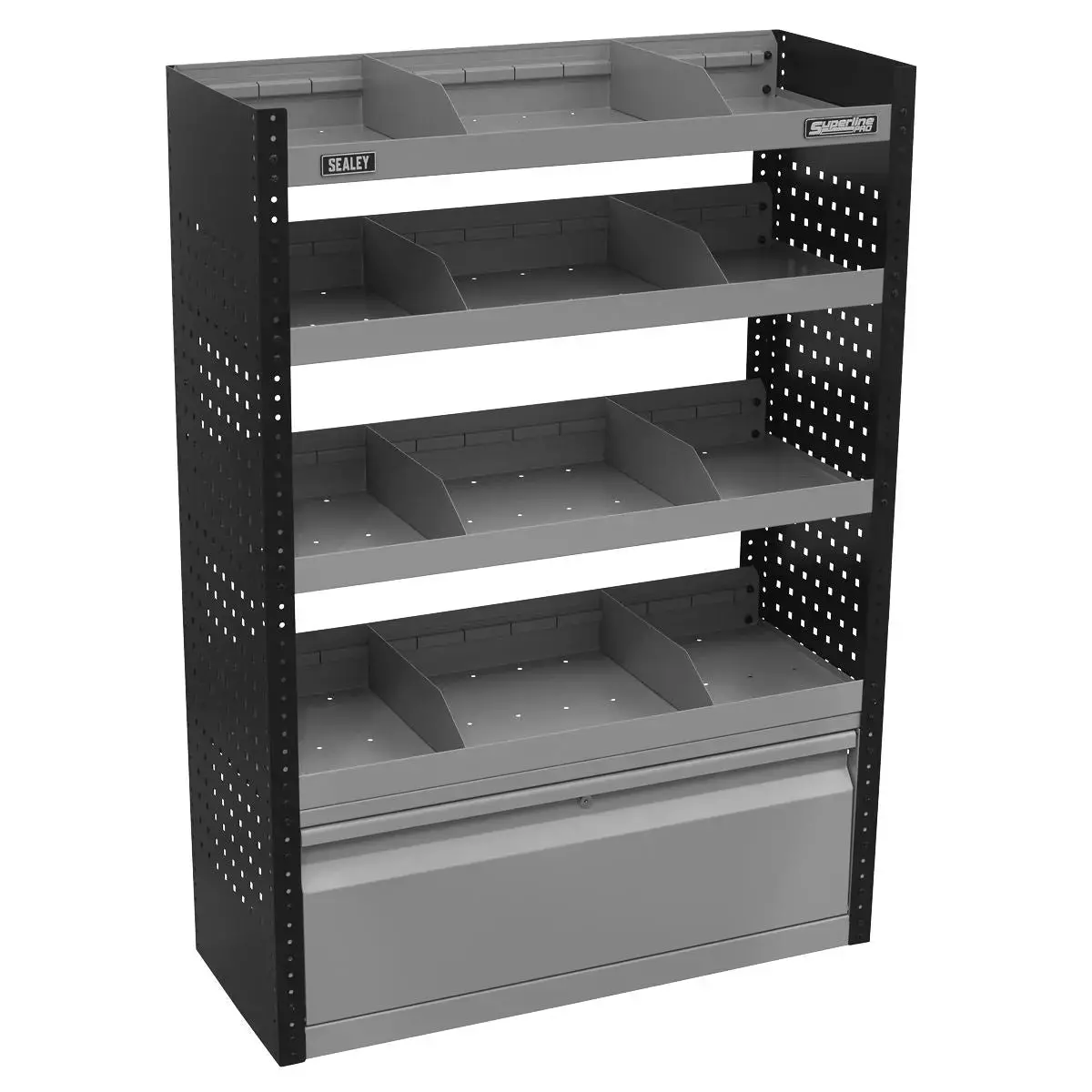 Sealey Superline Pro Modular Flat Shelf Van Storage System 1