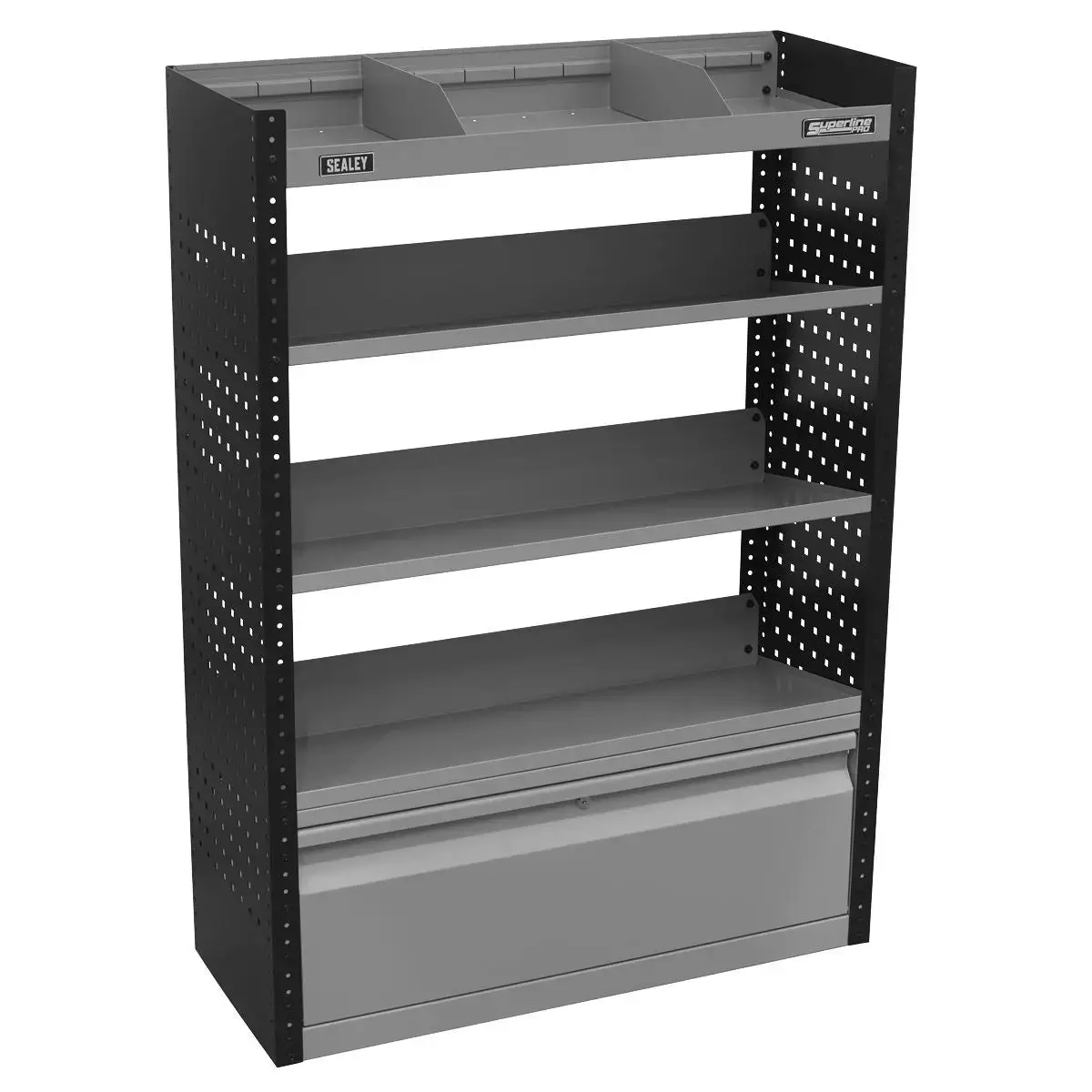 Sealey Superline Pro Modular Slanted Shelf Van Storage System 1