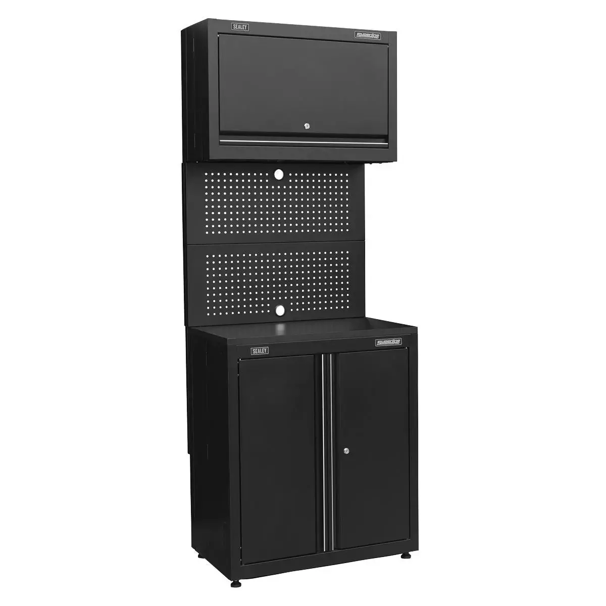 Sealey Superline Pro Rapid-Fit 2 Door Cabinet & Wall Cupboard 1