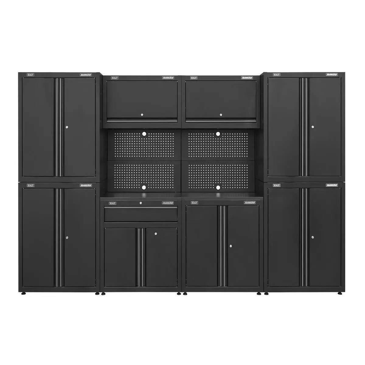 Sealey Superline Pro Rapid-Fit 3.1M Modular Garage Storage System 1