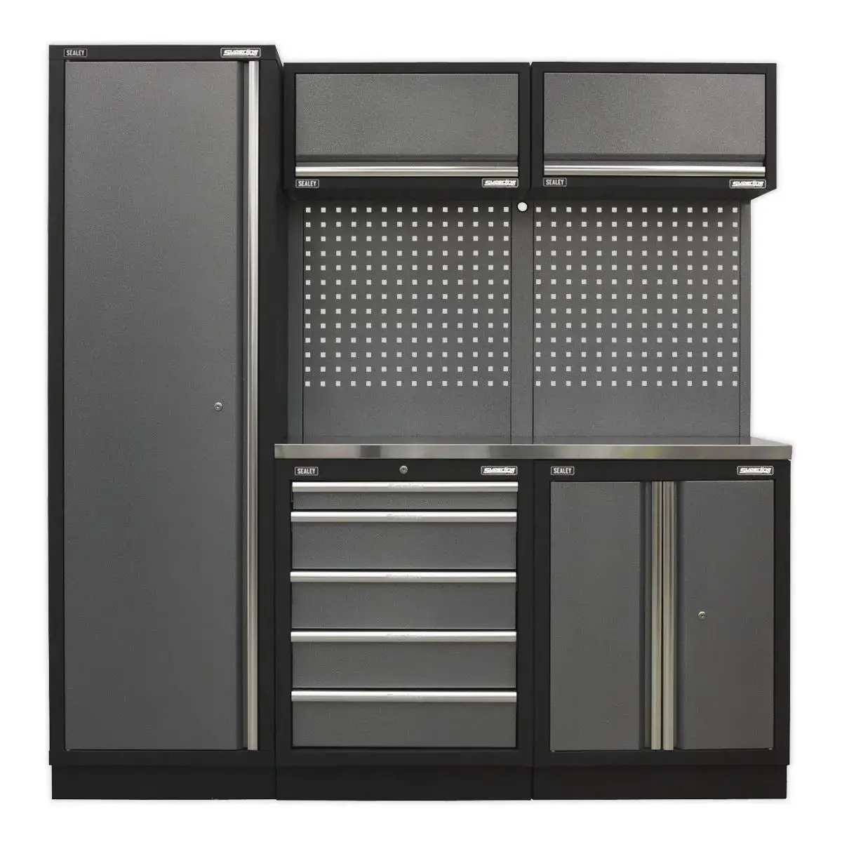 Sealey Superline Pro Superline Pro® 2.0M Storage System - Stainless Worktop 1