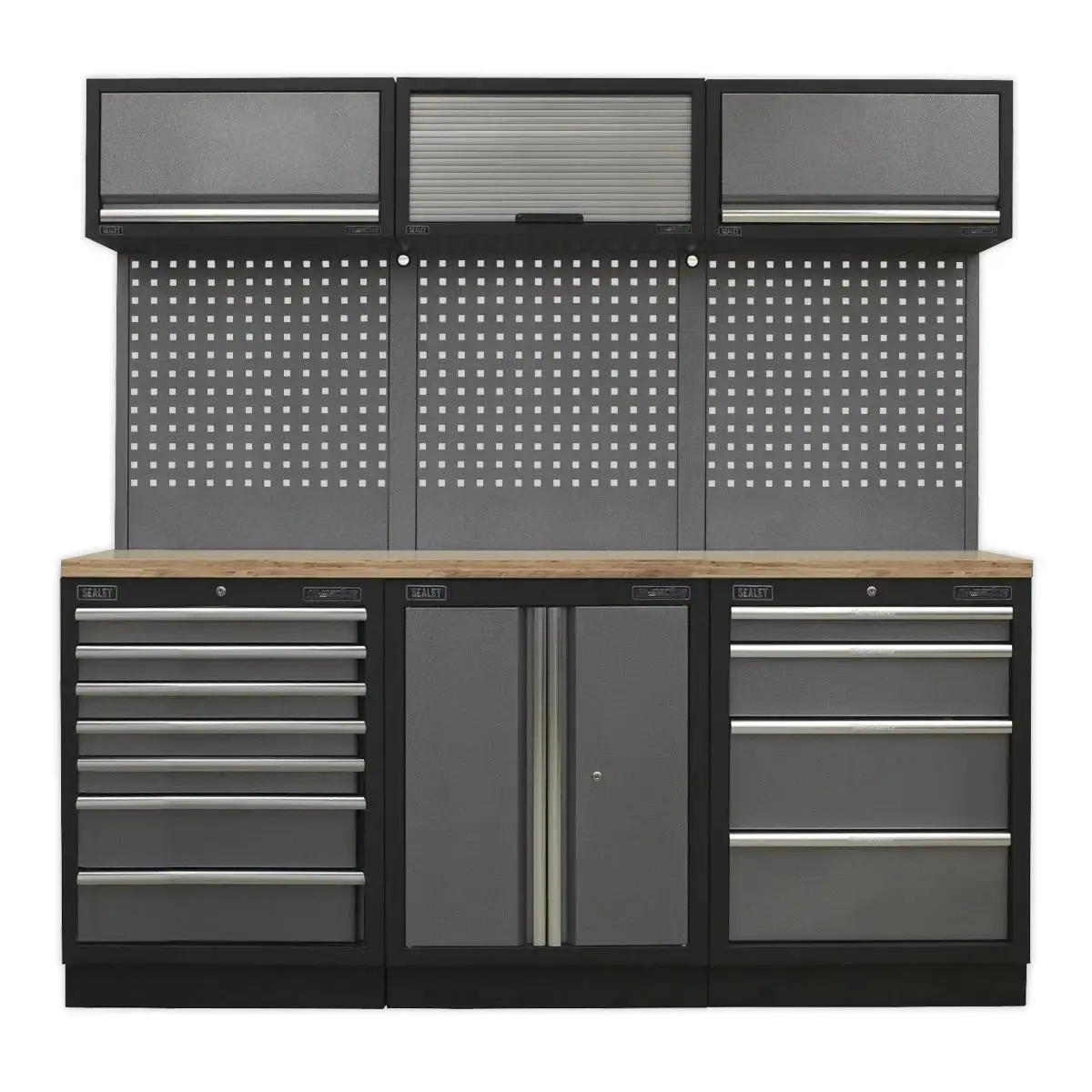 Sealey Superline Pro Superline Pro® 2.0M Storage System - Wood Worktop 1