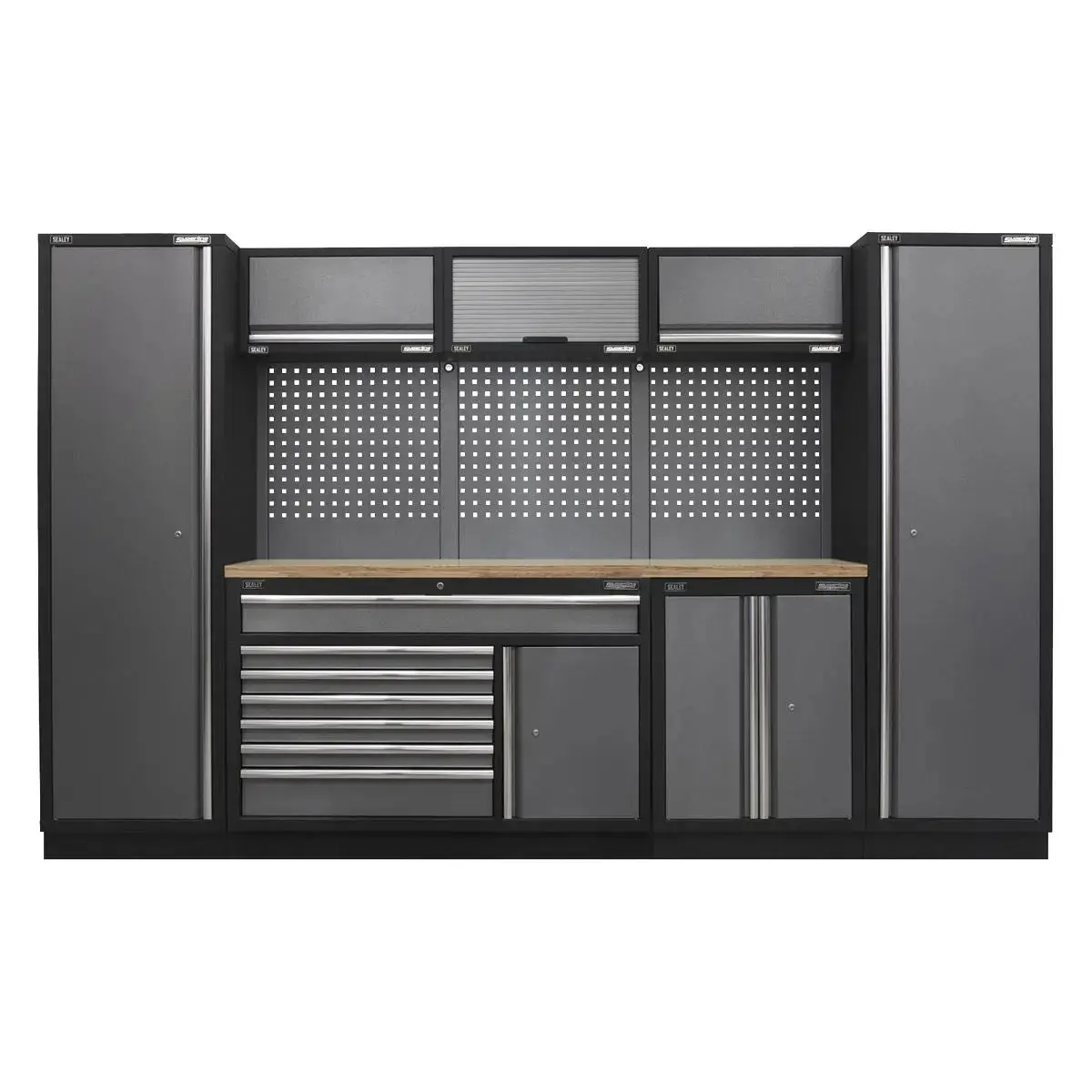 Sealey Superline Pro Superline Pro® 3.24M Storage System - Pressed Wood Worktop 1