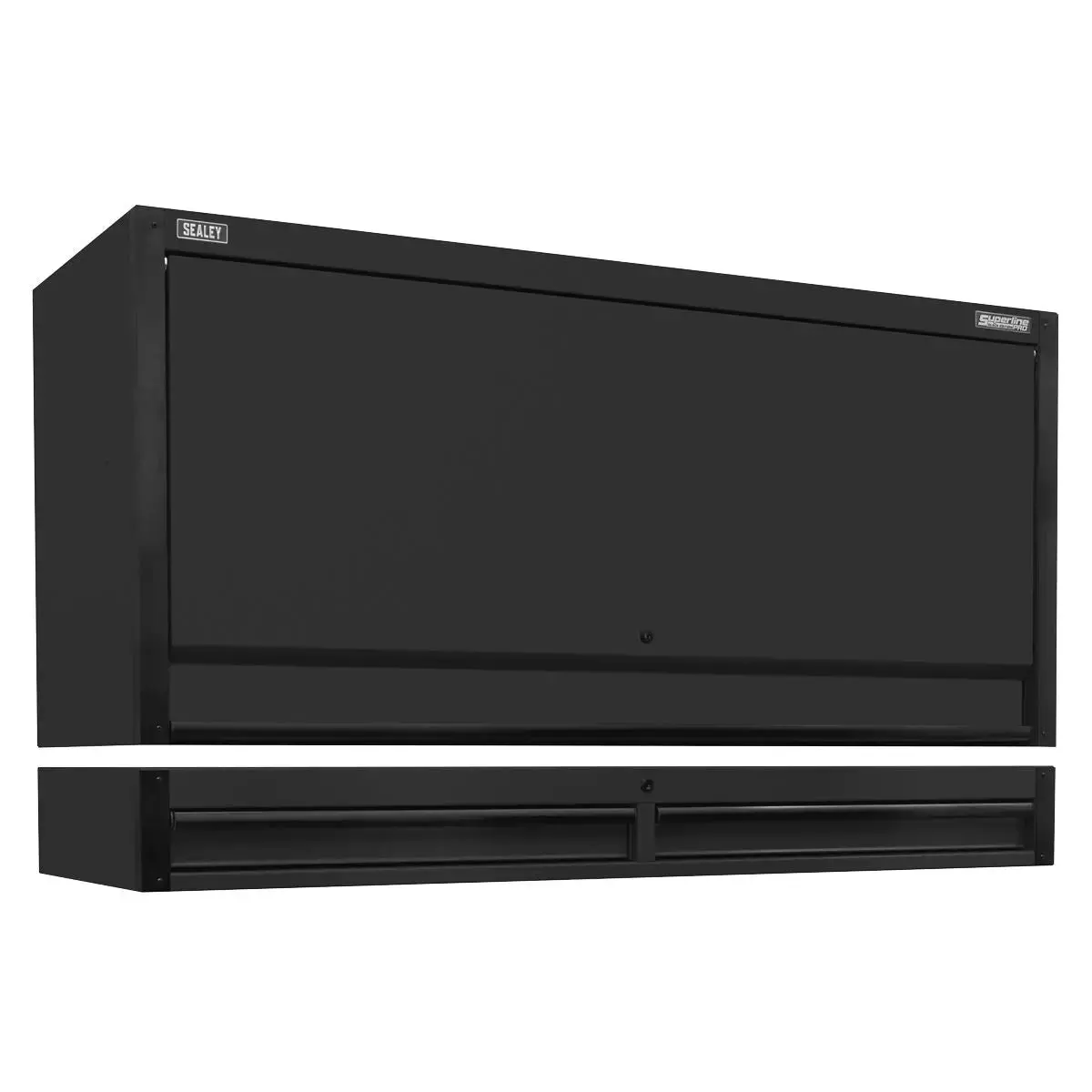 Sealey Superline Pro Superline Pro® Black Edition Top Hutch & 2 Drawer Riser 1549Mm 1