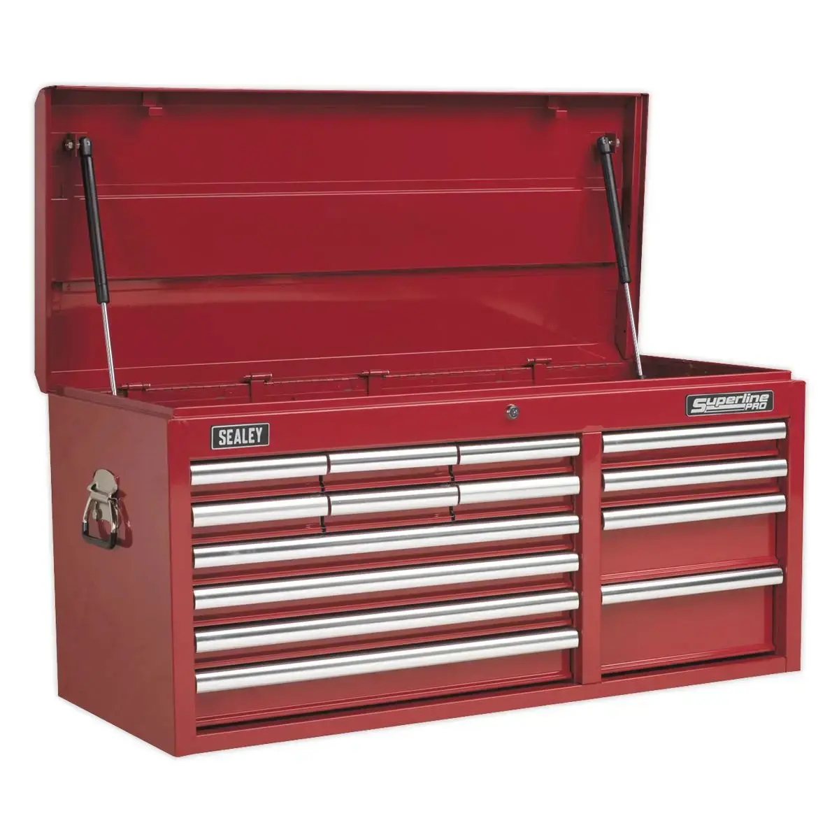 Sealey Superline Pro Topchest 14 Drawer With Ball-Bearing Slides Heavy-Duty - Red 1