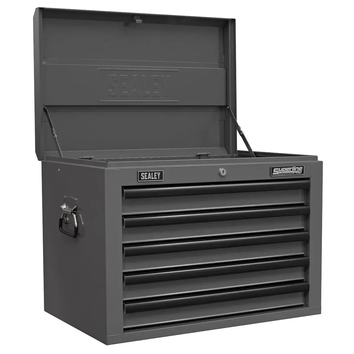 Sealey Superline Pro Topchest 5 Drawer With Ball-Bearing Slides - Grey/Black 1