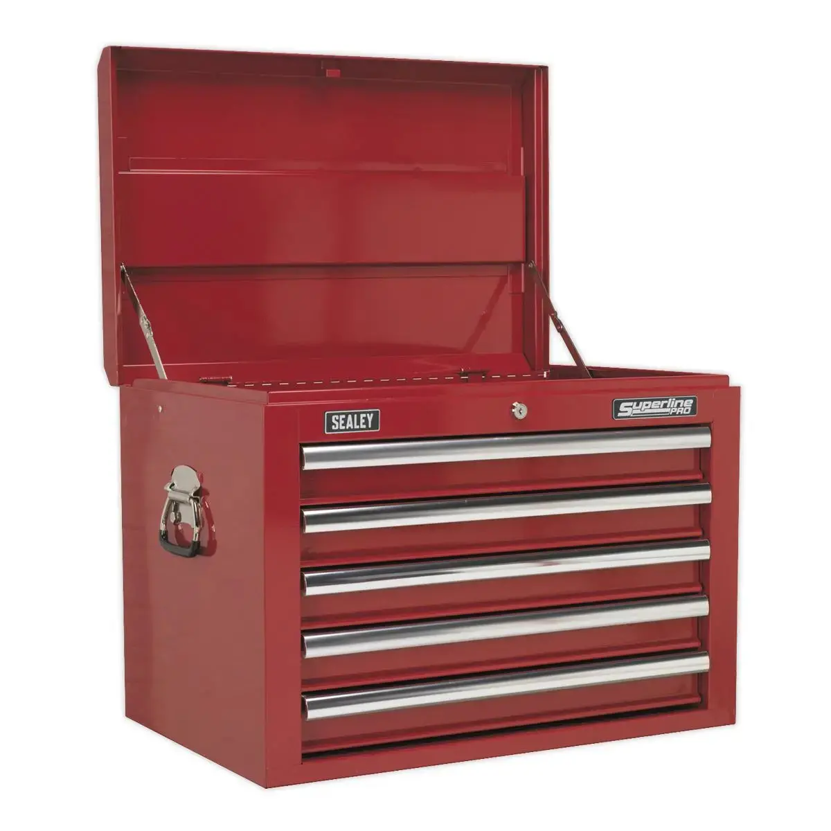 Sealey Superline Pro Topchest 5 Drawer With Ball-Bearing Slides - Red 1