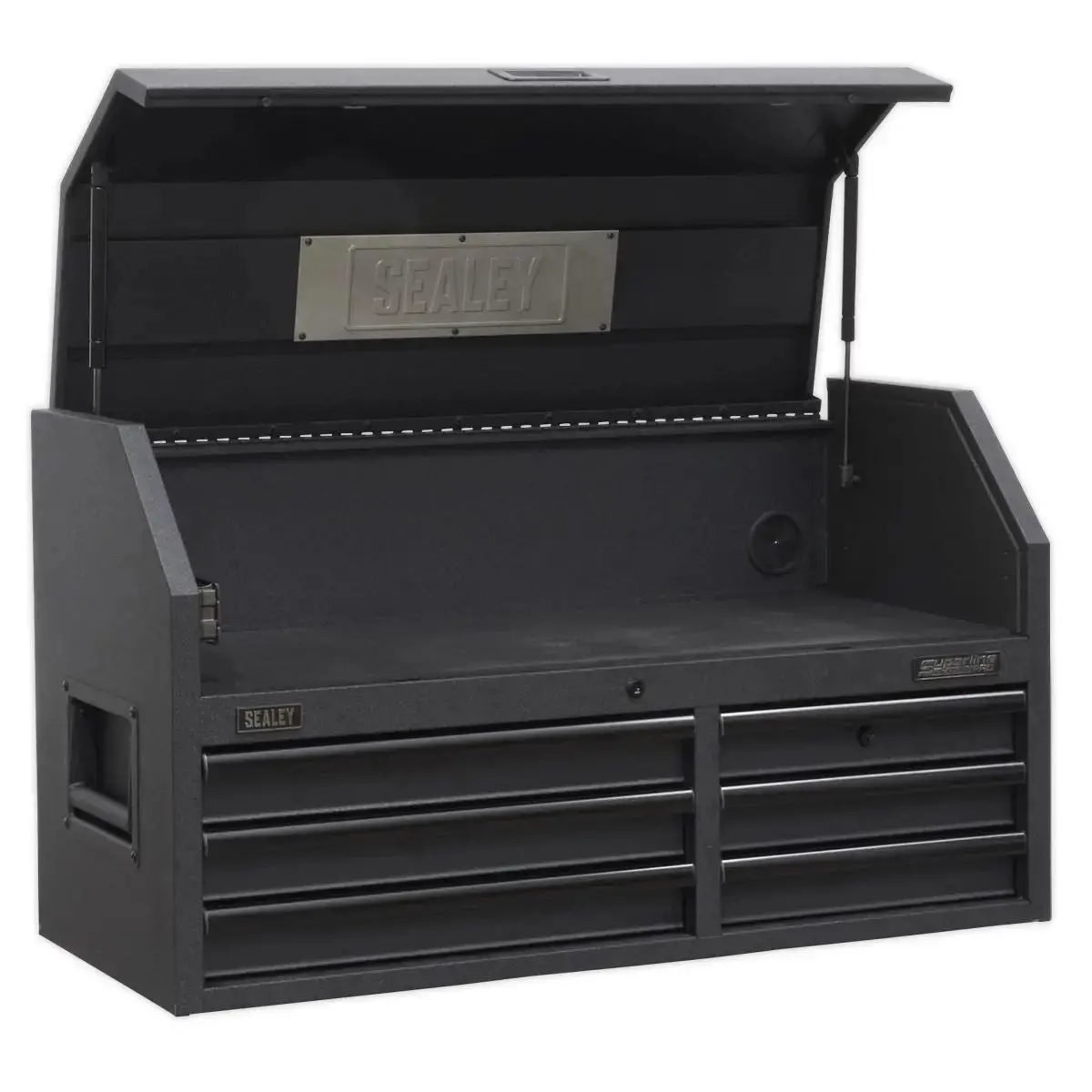 Sealey Superline Pro Topchest 6 Drawer 1030Mm With Soft Close Drawers & Power Strip 1