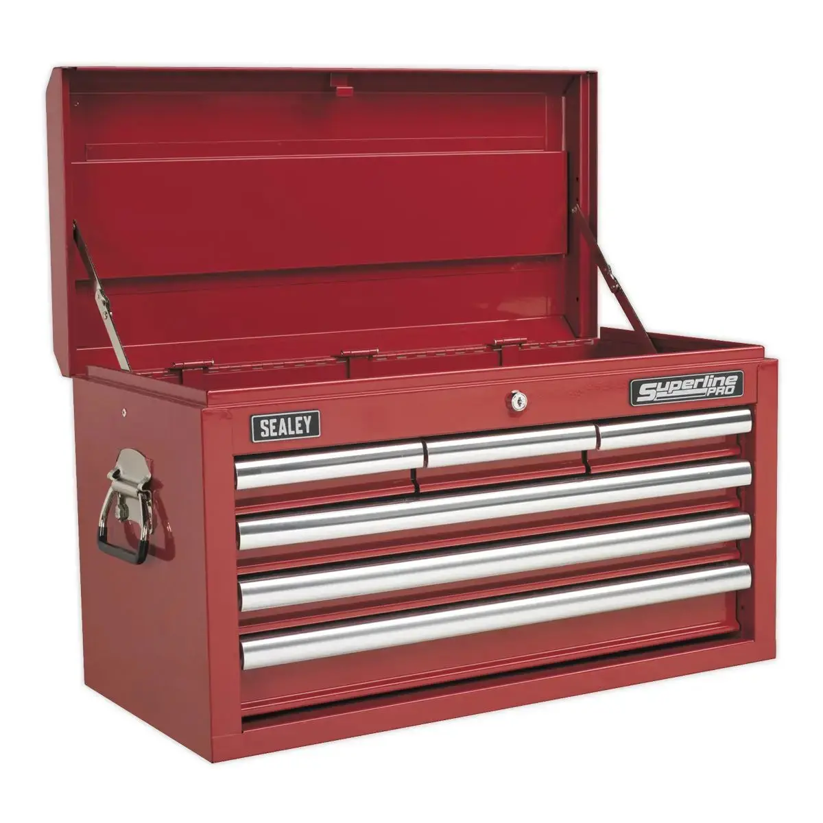 Sealey Superline Pro Topchest 6 Drawer With Ball-Bearing Slides - Red 1