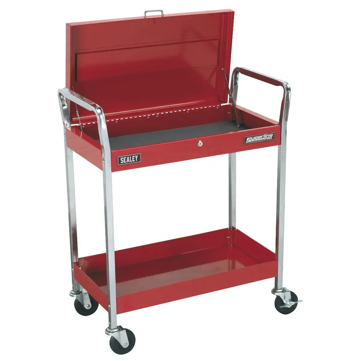 Sealey Superline Pro Trolley 2-Level Heavy-Duty With Lockable Top 1