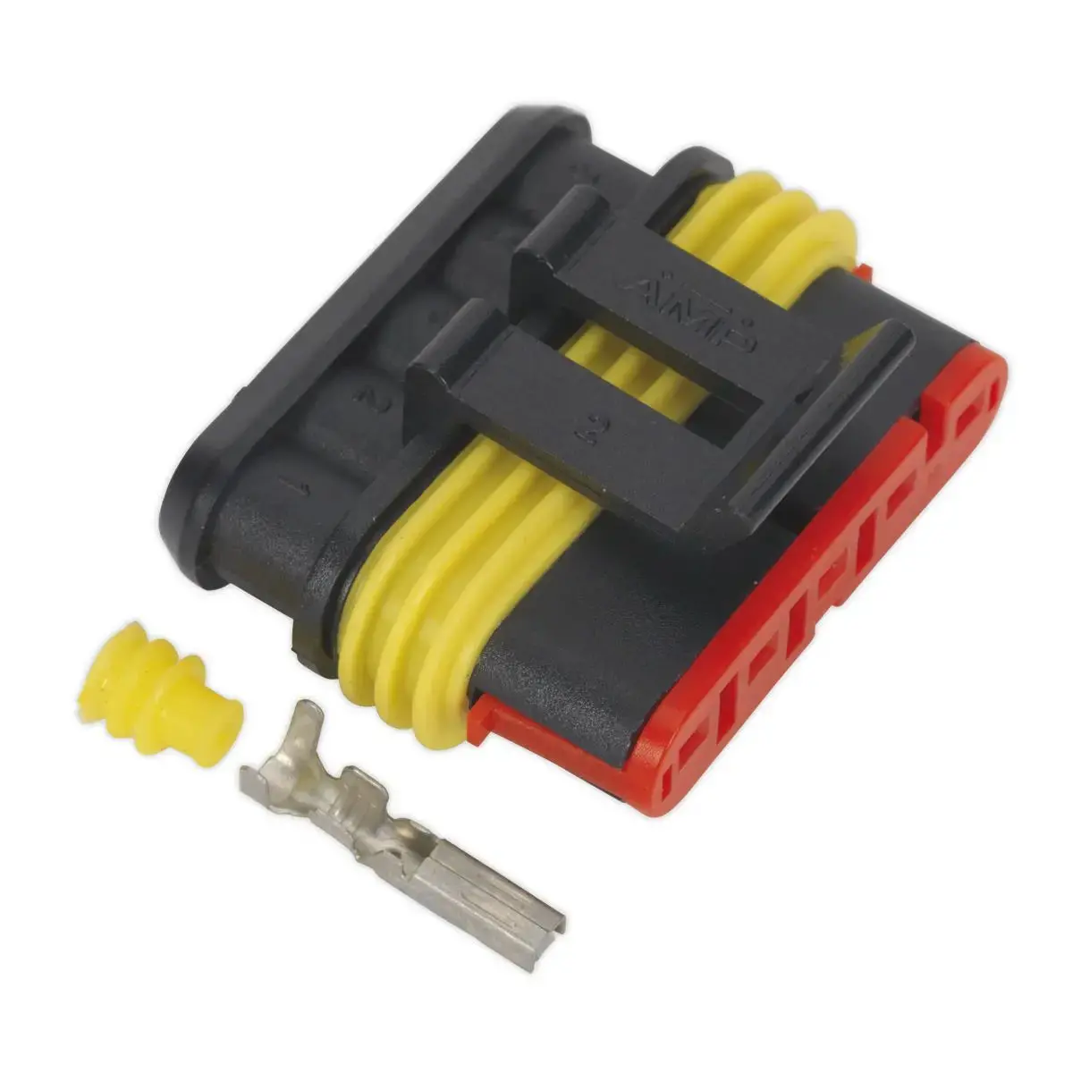 Sealey Superseal Female Connector 5-Way Pack Of 3 1