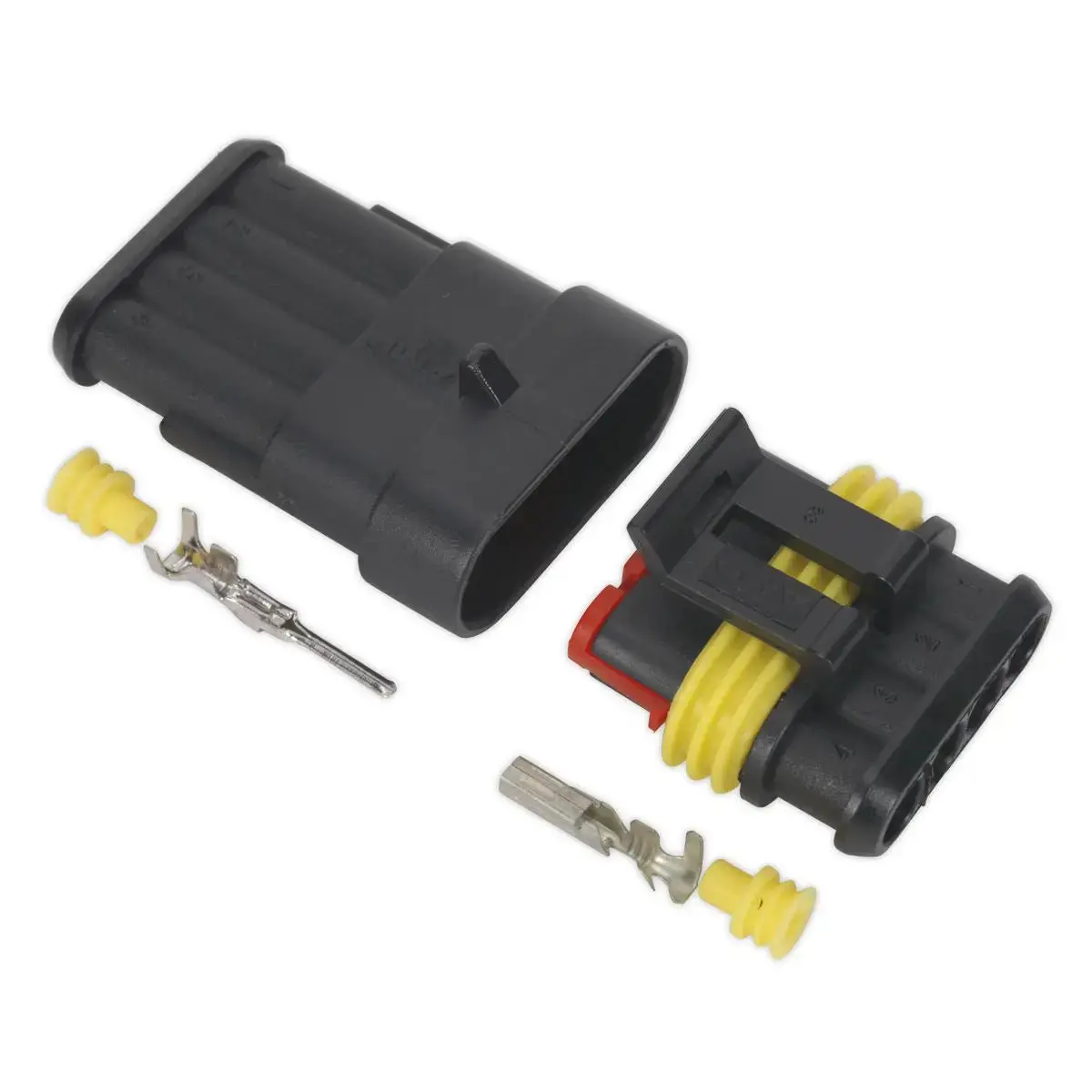 Sealey Superseal Male & Female Connector 4-Way 1