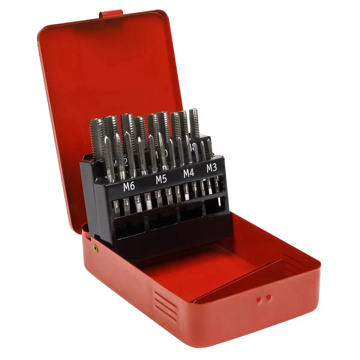 Sealey Tap Set 21 Piece Metric M3-M12 Taper Plug Bottom Taps 1