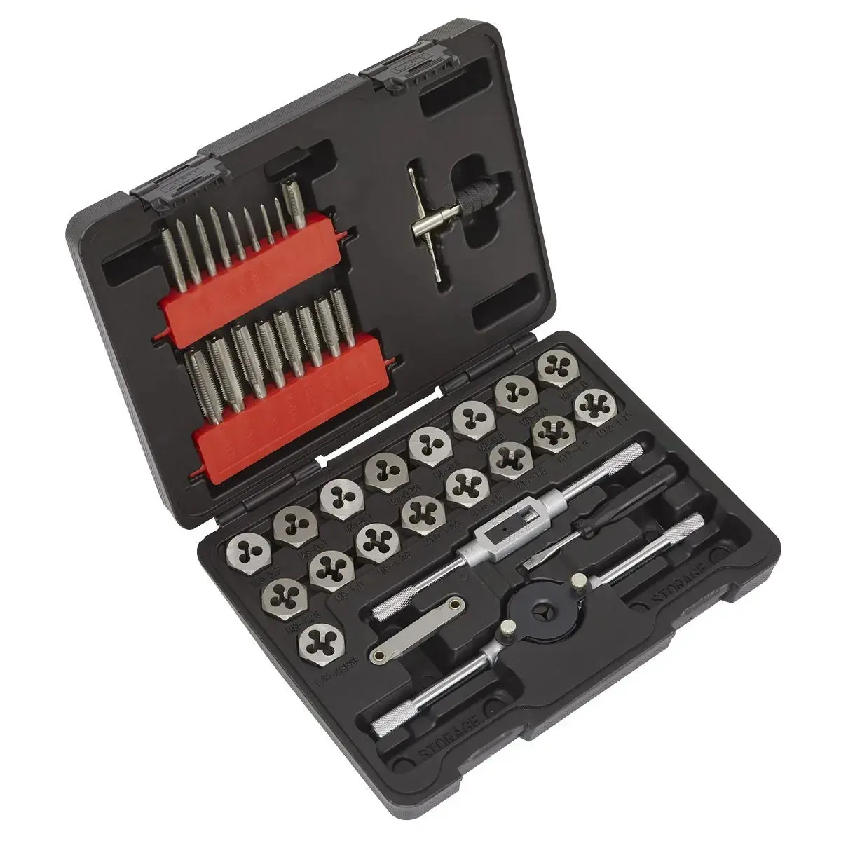 Sealey Tap & Hex Die Set 39Pc - Metric 1