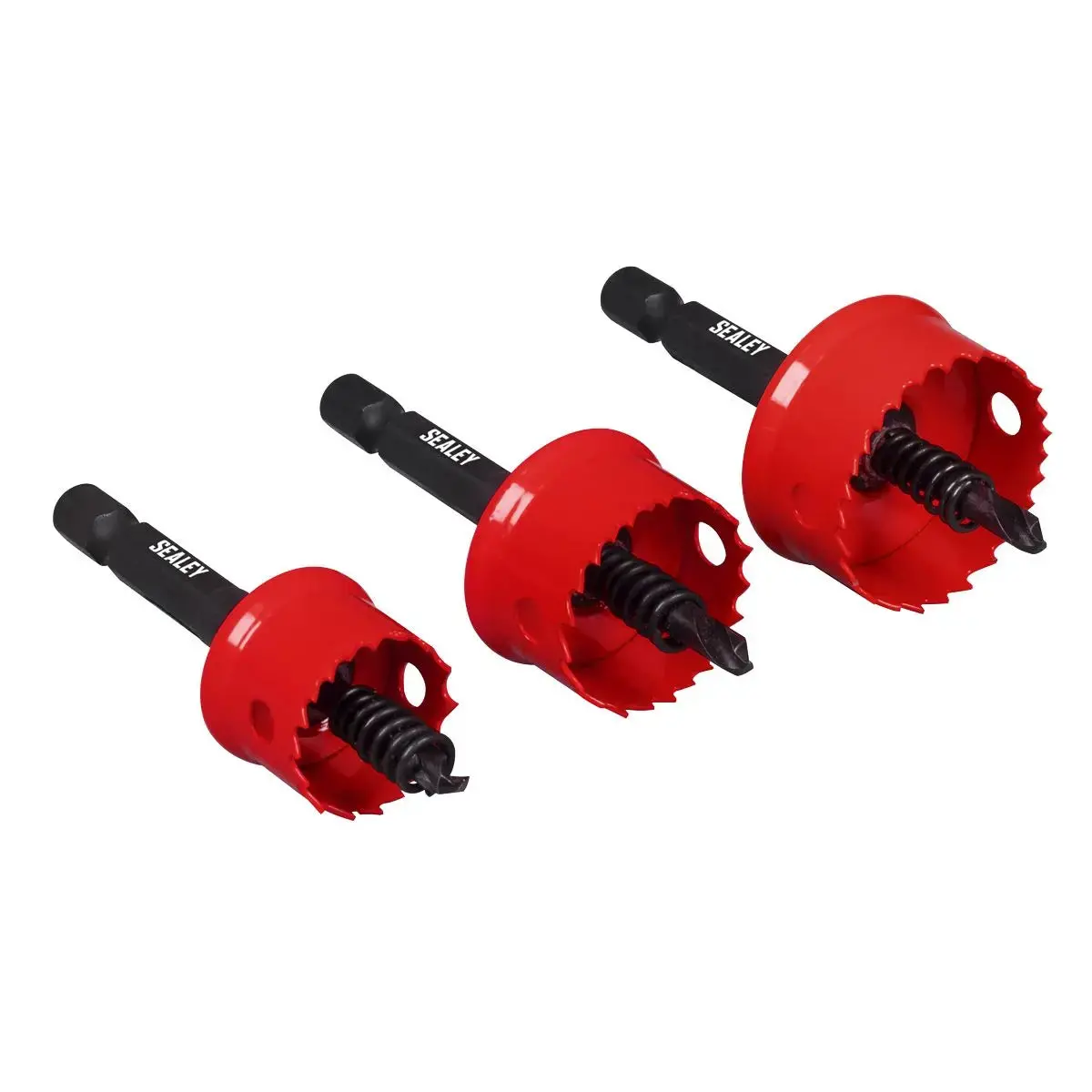 Sealey Thin Wall Hole Saw Set 3Pc 1