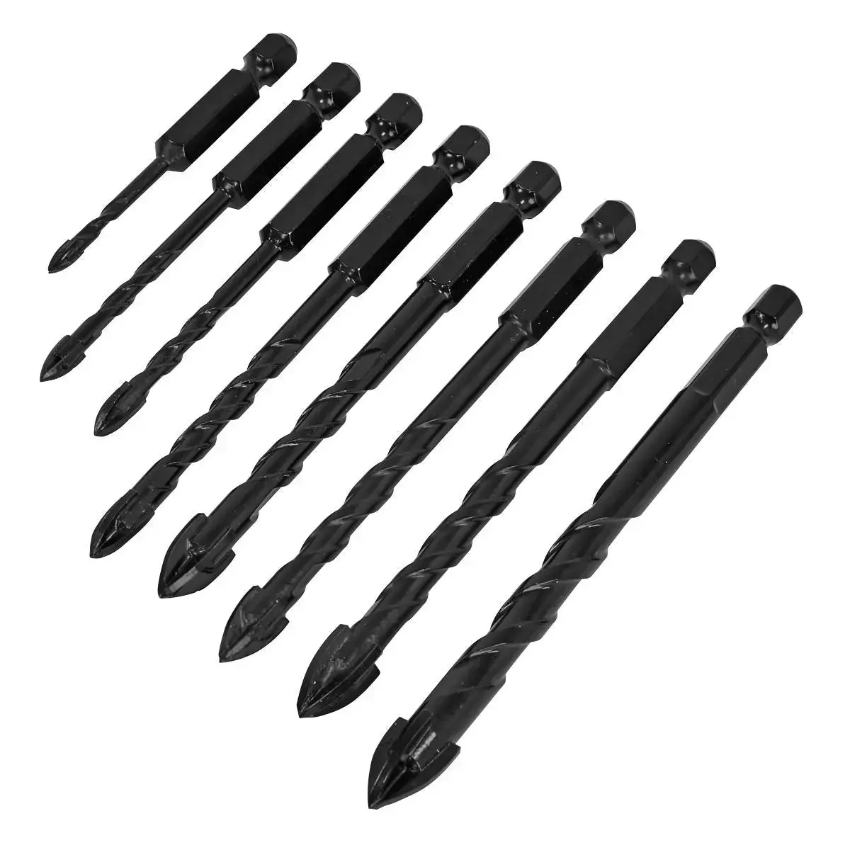 Sealey Tile & Glass Drill Bit Set 8Pc 1