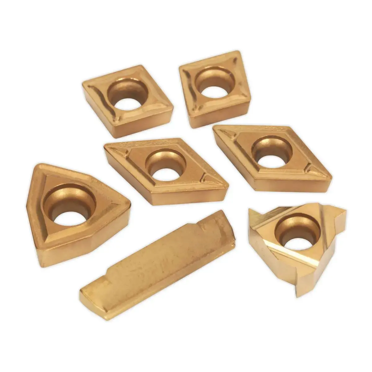 Sealey Tips For Lathe Turning Tool Set Sm3025cs6 1