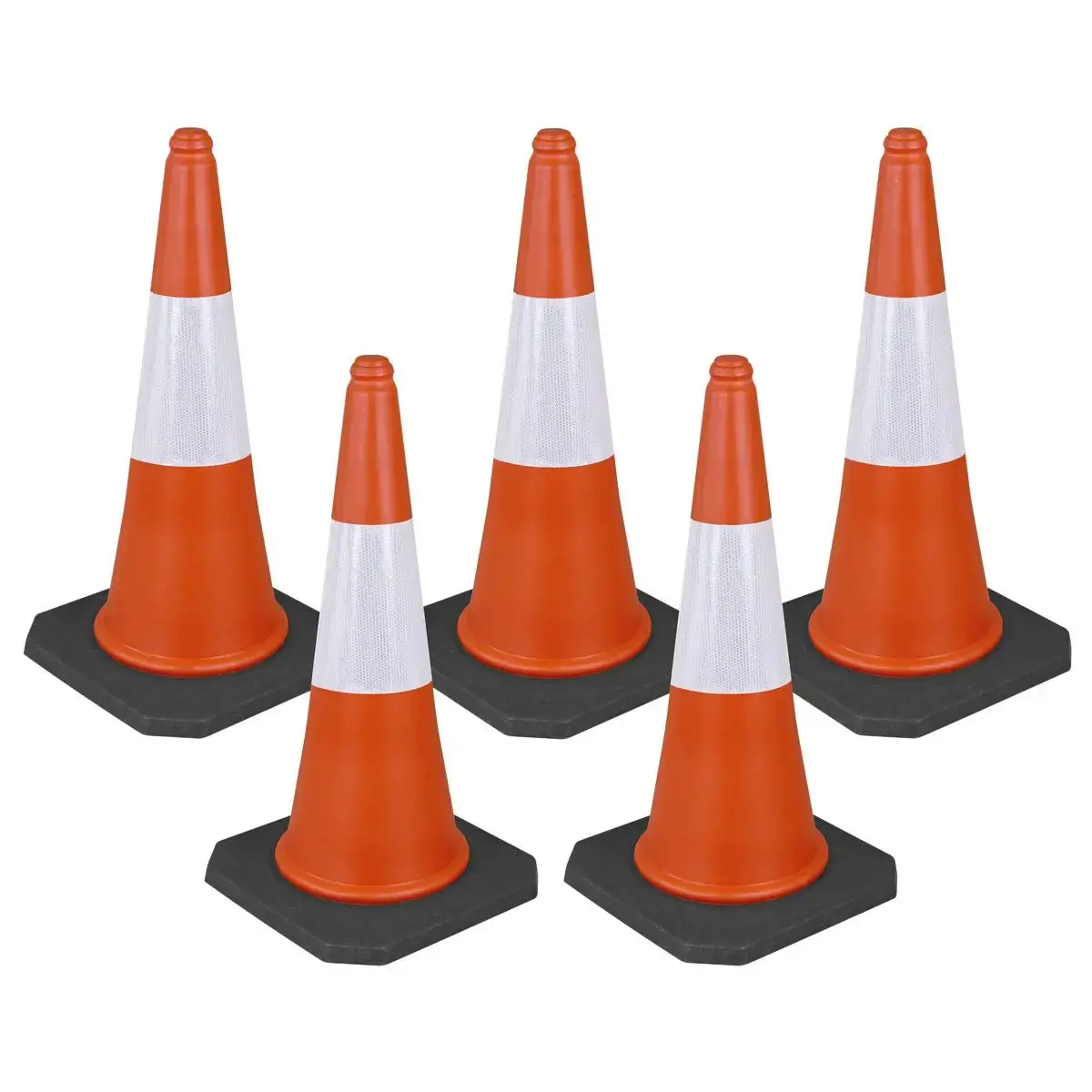 Sealey Traffic Cone 75Cm - Pack Of 5 1
