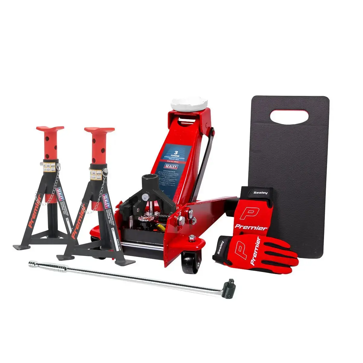 Sealey Trolley Jack Combo 3 Tonne 1
