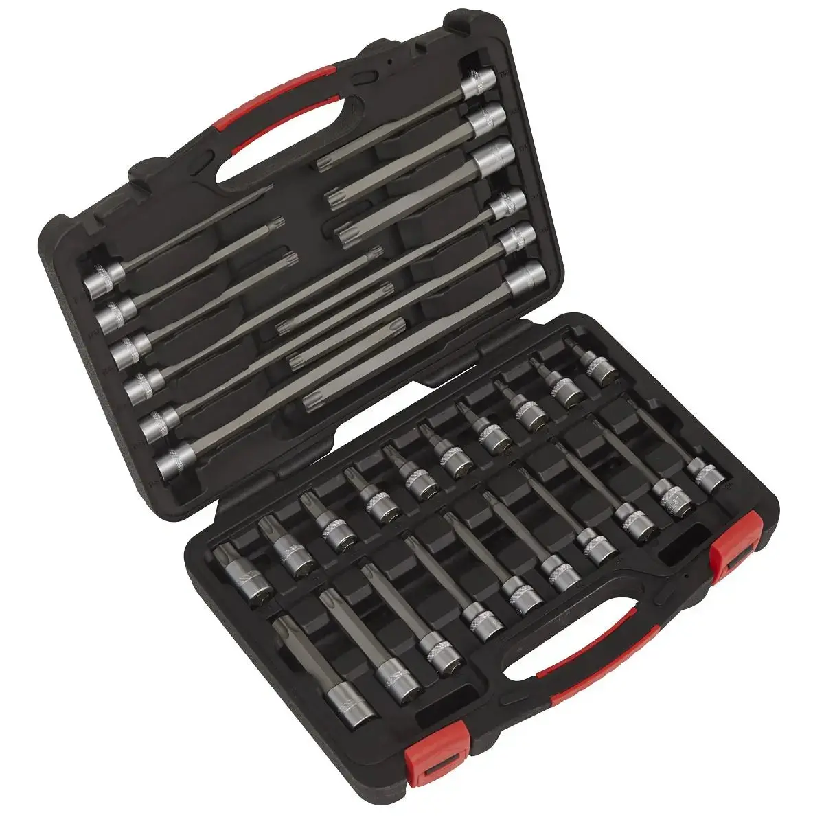Sealey Trx-Star Socket Bit Set 32 Piece 3/8" Drive T20-T70 Torx Premier 1