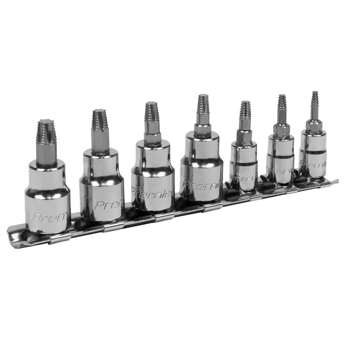 Sealey Trx-Star Socket Bit Set Lock On 7 Piece 1/4" And 3/8" Drive Premier Torx T10-T40 1