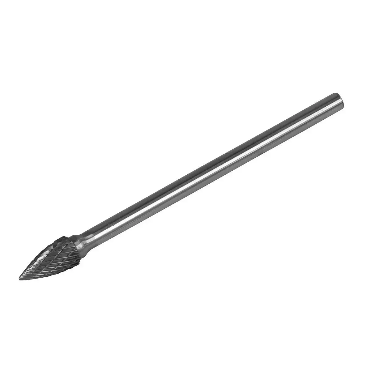 Sealey Tungsten Carbide Rotary Burr Extra-Long Arc Pointed Nose 10Mm 1