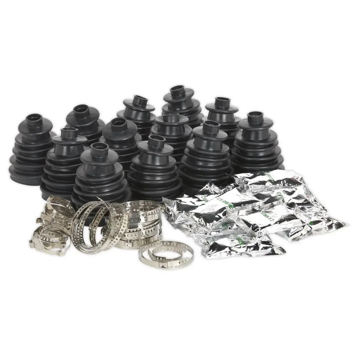Sealey Universal Stretch Cvj Boot Ø56-116Mm (Pack Of 12 X Cv96) 1