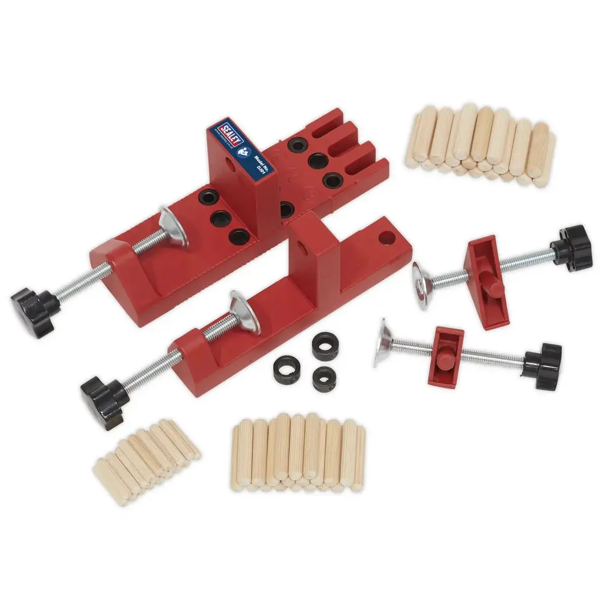 Sealey Universal Wood Dowelling Jig Set 1