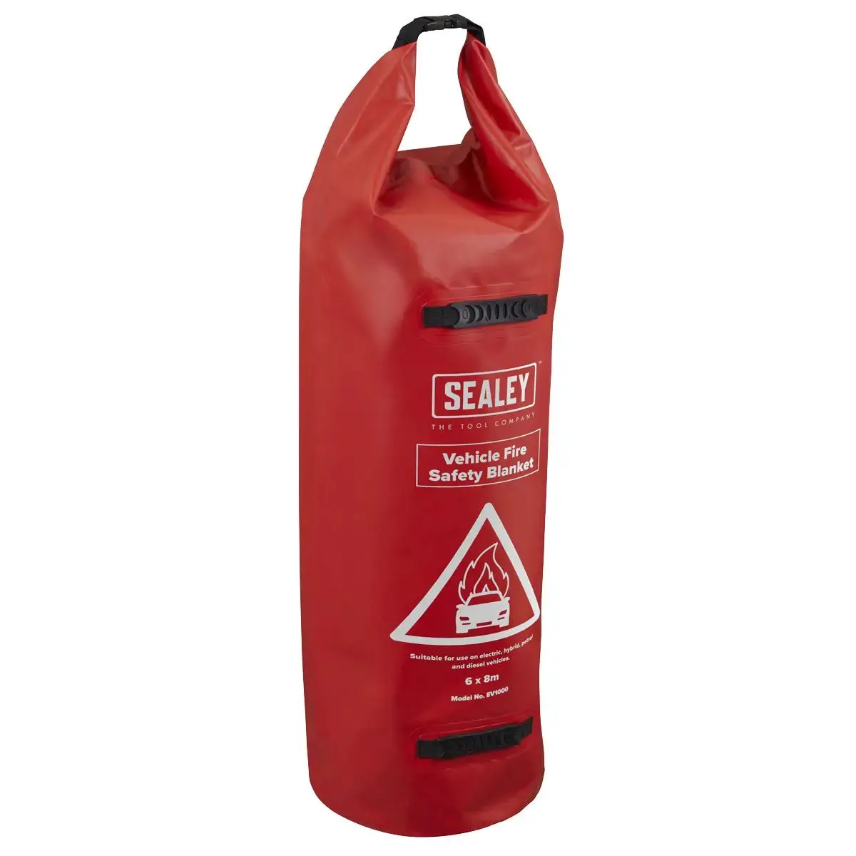 Sealey Vehicle Fire Safety Blanket - Pu Coated 6 X 8M 1