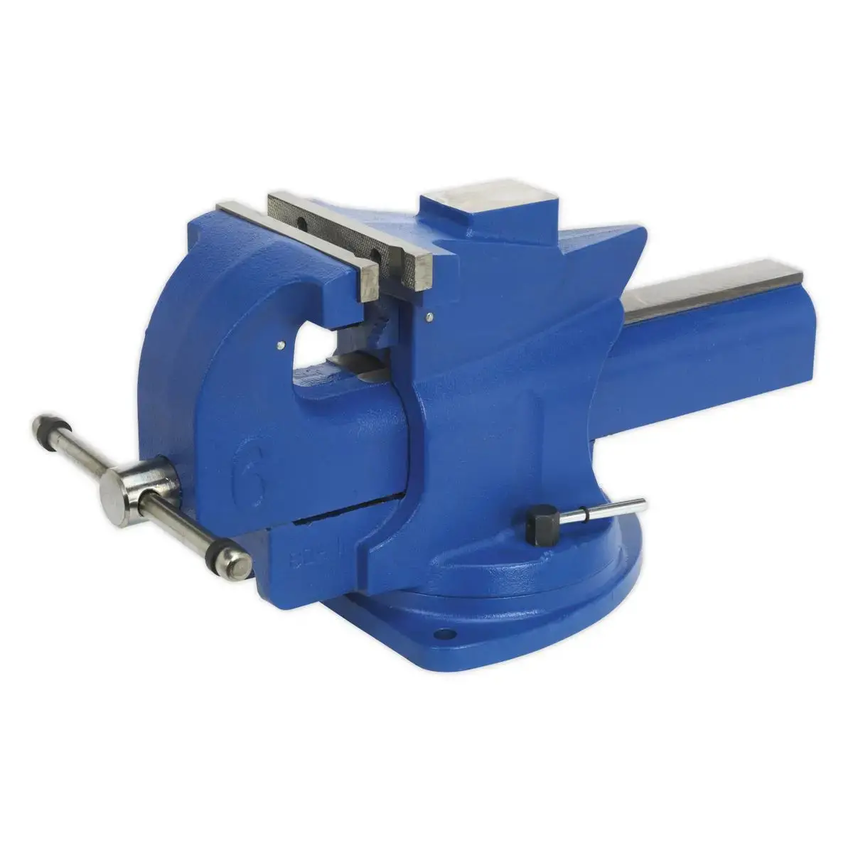 Sealey Vice 150Mm Quick Action Swivel Base Cast Iron 1