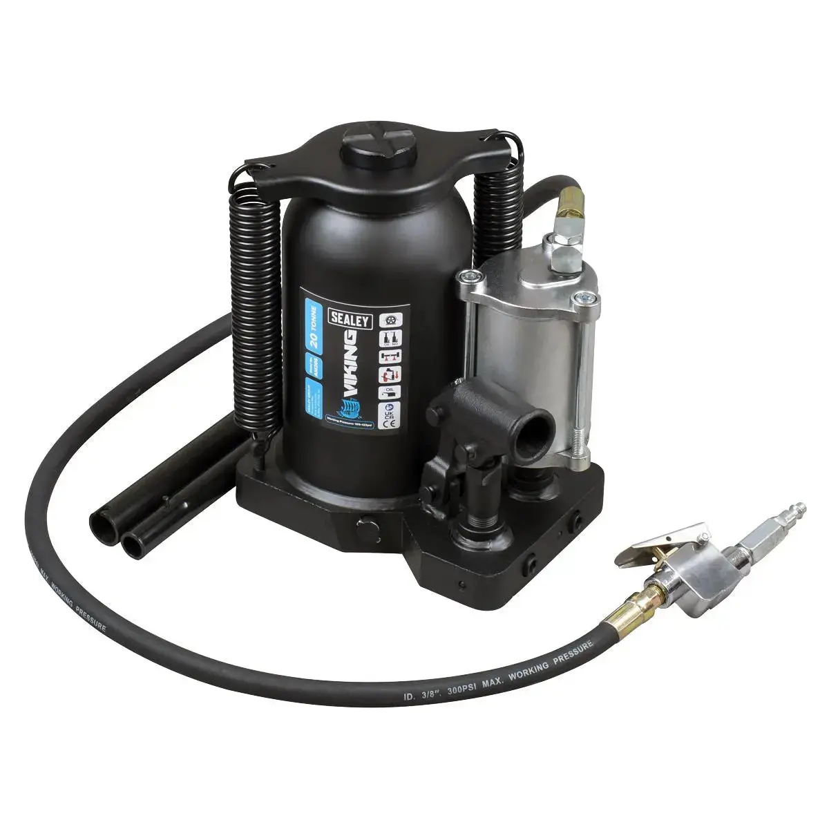 Sealey Viking Manual/Air Hydraulic Bottle Jack 20 Tonne 1