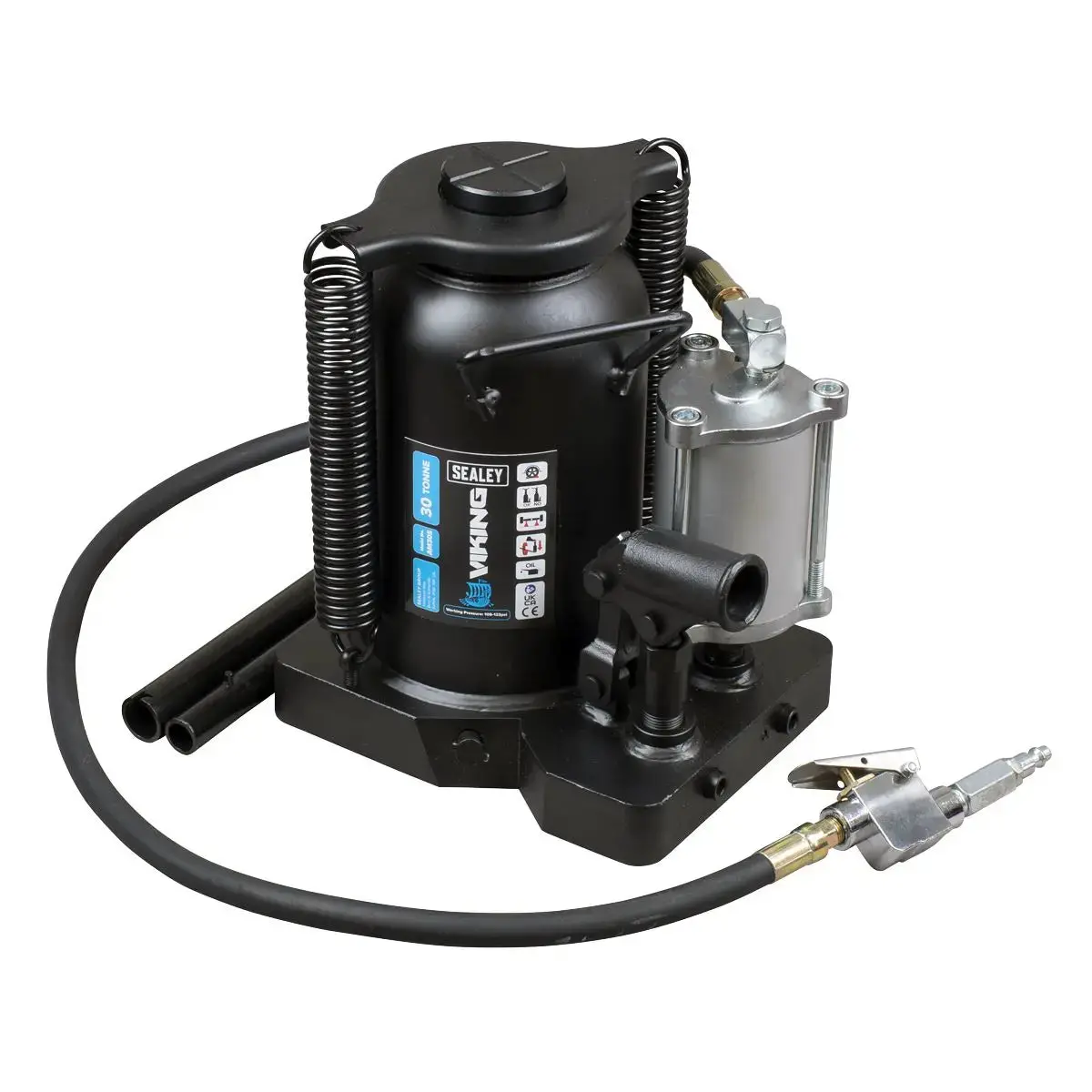 Sealey Viking Manual/Air Hydraulic Bottle Jack 30 Tonne 1