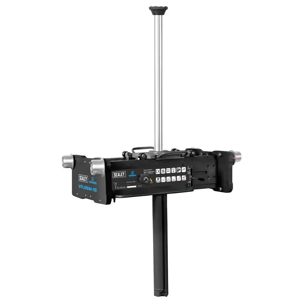 Sealey Viking Pit Jack 15 Tonne Single Ram High Lift 1