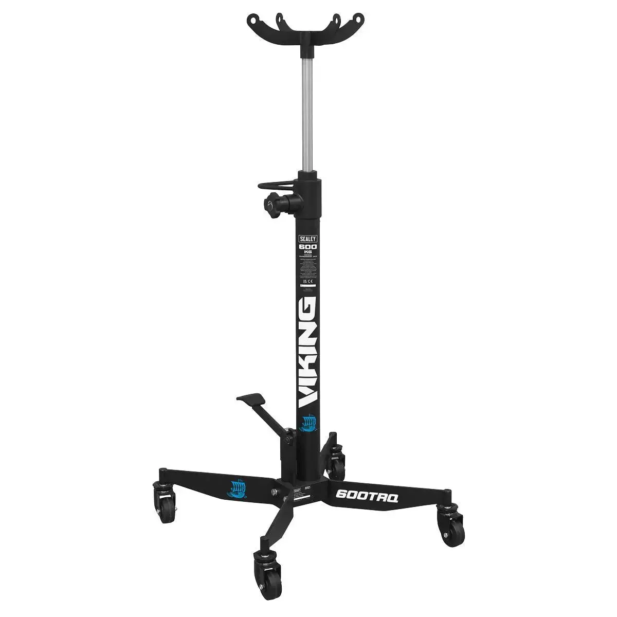 Sealey Viking Vertical Transmission Jack With Quick Lift 600Kg 1