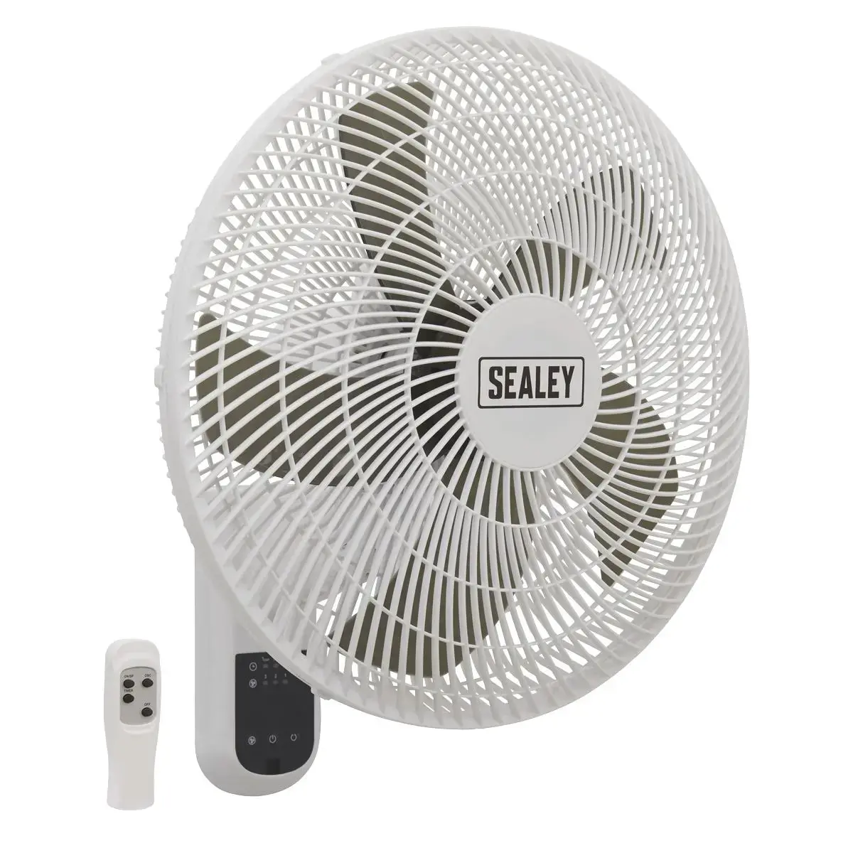 Sealey Wall Fan 3-Speed 16" With Remote Control 230V 1