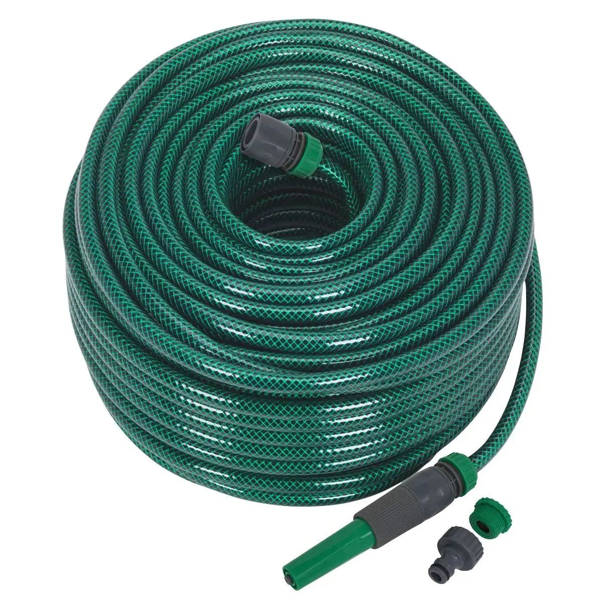 Sealey Water Hose 80M With Fittings 1