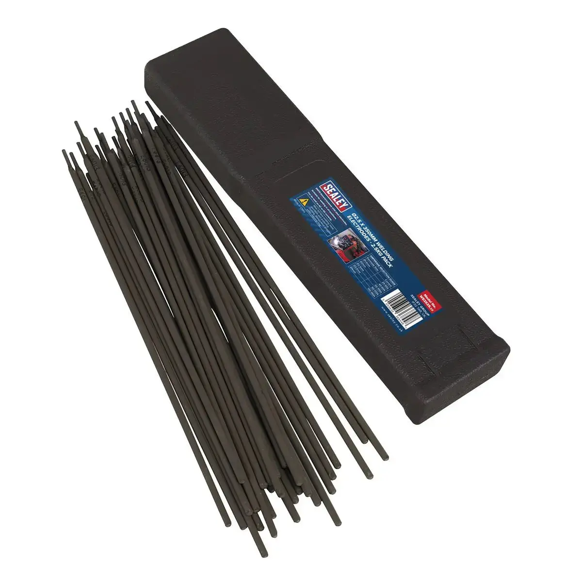 Sealey Welding Electrodes Ø2.5 X 300Mm 2.5Kg Pack 1
