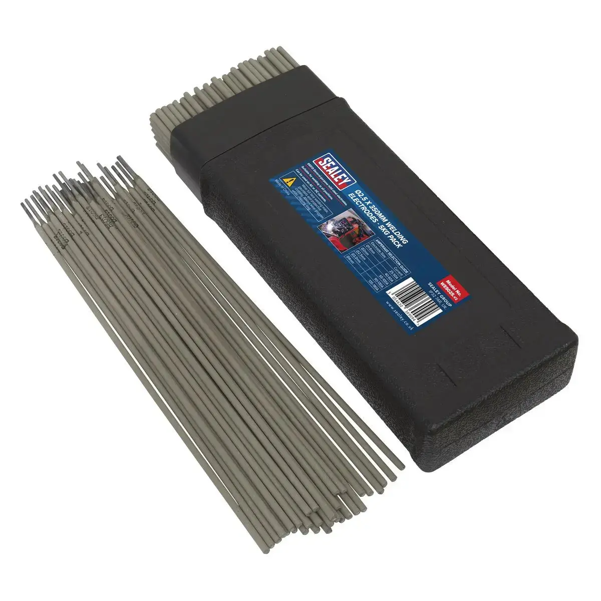 Sealey Welding Electrodes Ø2.5 X 350Mm - 5Kg Pack 1
